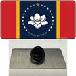 Mississippi Flag Novelty Metal Hat Pin Tag