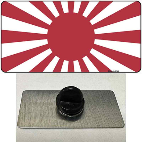 Rising Sun Japan Novelty Metal Hat Pin Tag