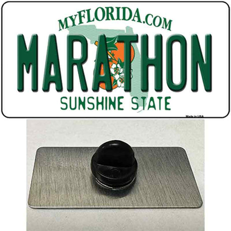 Marathon Florida Novelty Metal Hat Pin Tag