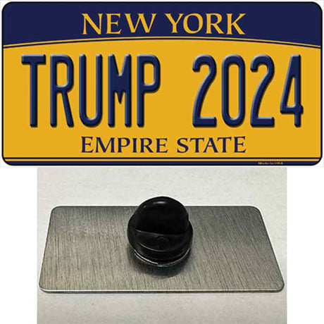 Trump 2024 New York Novelty Metal Hat Pin