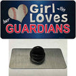 This Girl Loves Guardians Novelty Metal Hat Pin Tag