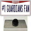 Number 1 Guardians Fan Ohio Novelty Metal Hat Pin Tag