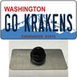 Go Krakens Washington Novelty Metal Hat Pin Tag