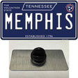 Memphis Tennessee Blue Novelty Metal Hat Pin Tag