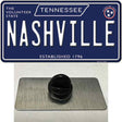 Nashville Tennessee Blue Novelty Metal Hat Pin Tag