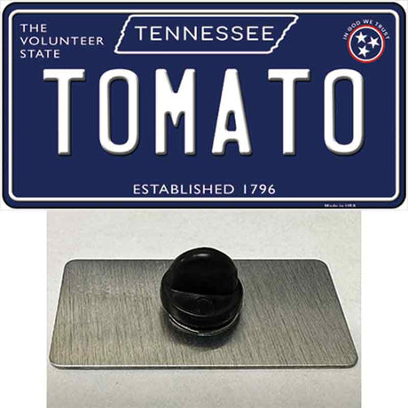 Tomato Tennessee Blue Novelty Metal Hat Pin Tag