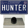 Hunter Tennessee Blue Novelty Metal Hat Pin Tag