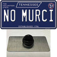 No Murci Tennessee Blue Novelty Metal Hat Pin Tag