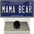 Mama Bear Tennessee Blue Novelty Metal Hat Pin Tag