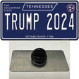 Trump 2024 Tennessee Blue Novelty Metal Hat Pin Tag