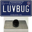 Luv Bug Tennessee Blue Novelty Metal Hat Pin Tag