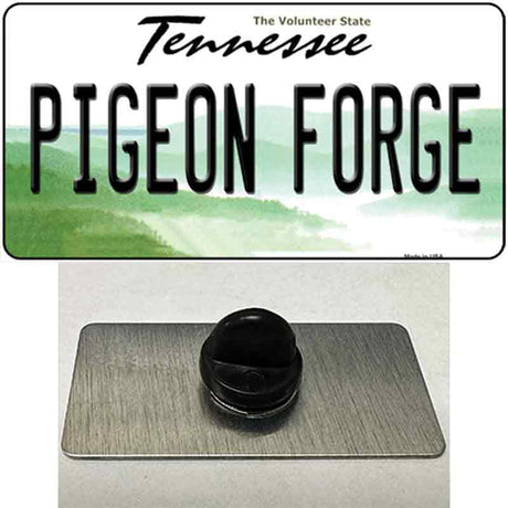 Pigeon Forge Tennessee Novelty Metal Hat Pin Tag