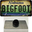 Bigfoot Alabama Novelty Metal Hat Pin Tag