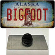 Bigfoot Alaska Novelty Metal Hat Pin Tag