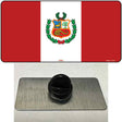 Peru Flag Novelty Metal Hat Pin