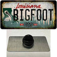 Bigfoot Louisiana Novelty Metal Hat Pin Tag