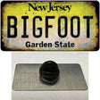 Bigfoot New Jersey Novelty Metal Hat Pin Tag