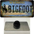 Bigfoot Wyoming Novelty Metal Hat Pin Tag