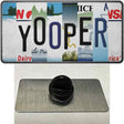 Yooper Strip Art Novelty Metal Hat Pin Tag