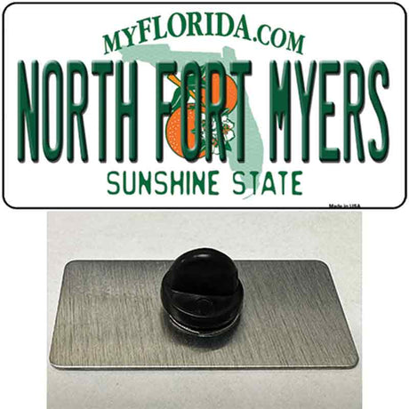 North Fort Myers Florida Novelty Metal Hat Pin