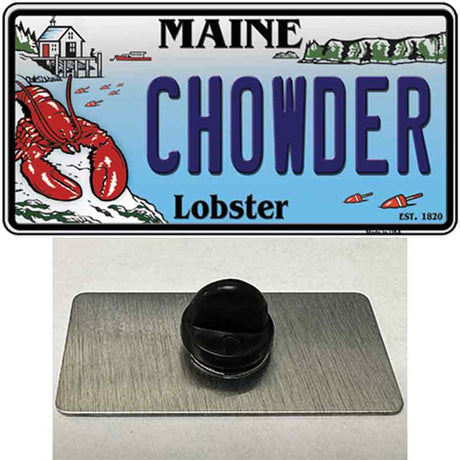 Chowder Maine Lobster Novelty Metal Hat Pin