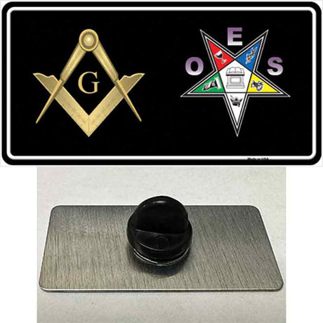 Free Mason OES Novelty Metal Hat Pin