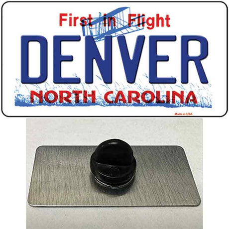 Denver North Carolina Novelty Metal Hat Pin