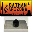 Oatman Kokopelli Arizona Scenic Background Novelty Metal Hat Pin