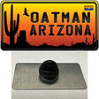 Oatman Flag Arizona Scenic Background Novelty Metal Hat Pin