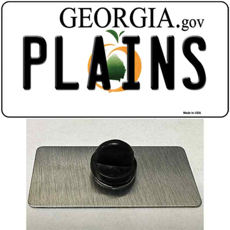 Plains Georgia Novelty Metal Hat Pin