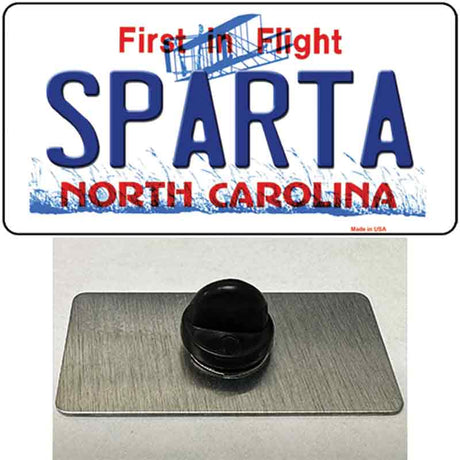 Sparta North Carolina Novelty Metal Hat Pin