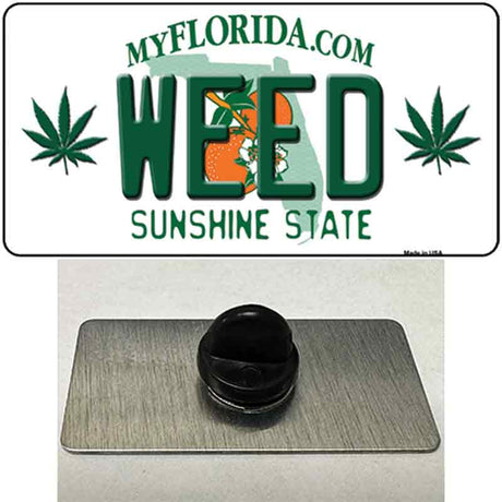 Weed Florida Novelty Metal Hat Pin