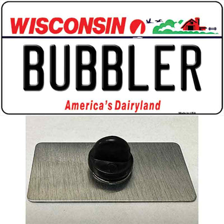 Bubbler Wisconsin Novelty Metal Hat Pin