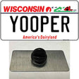 Yooper Wisconsin Novelty Metal Hat Pin