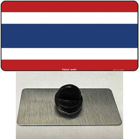 Thailand Flag Novelty Metal Hat Pin