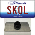 Skol Illinois Novelty Metal Hat Pin