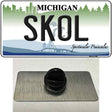 Skol Michigan Novelty Metal Hat Pin