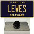 Lewes Delaware Novelty Metal Hat Pin