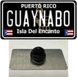 Guaynabo Puerto Rico Black Novelty Metal Hat Pin