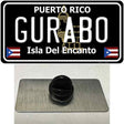 Gurabo Puerto Rico Black Novelty Metal Hat Pin