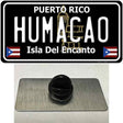 Humacao Puerto Rico Black Novelty Metal Hat Pin