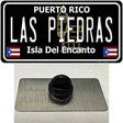 Las Piedras Puerto Rico Black Novelty Metal Hat Pin