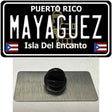 Mayaguez Puerto Rico Black Novelty Metal Hat Pin