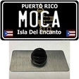 Moca Puerto Rico Black Novelty Metal Hat Pin