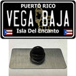 Vega Baja Puerto Rico Black Novelty Metal Hat Pin