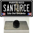 Santurce Puerto Rico Black Novelty Metal Hat Pin