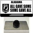 Alabama POW MIA Some Gave All Novelty Metal Hat Pin