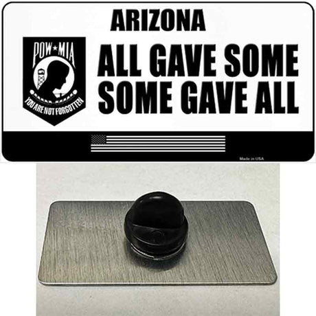 Arizona POW MIA Some Gave All Novelty Metal Hat Pin