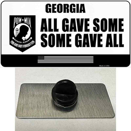 Georgia POW MIA Some Gave All Novelty Metal Hat Pin