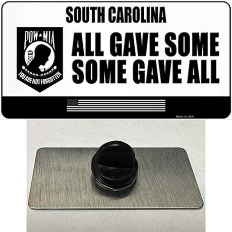 South Carolina POW MIA Some Gave All Novelty Metal Hat Pin